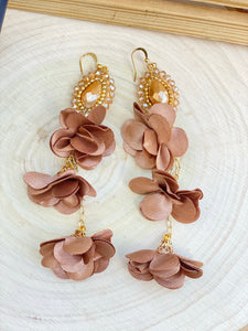 aretes 3 flores