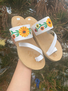 Girasol Sandals White