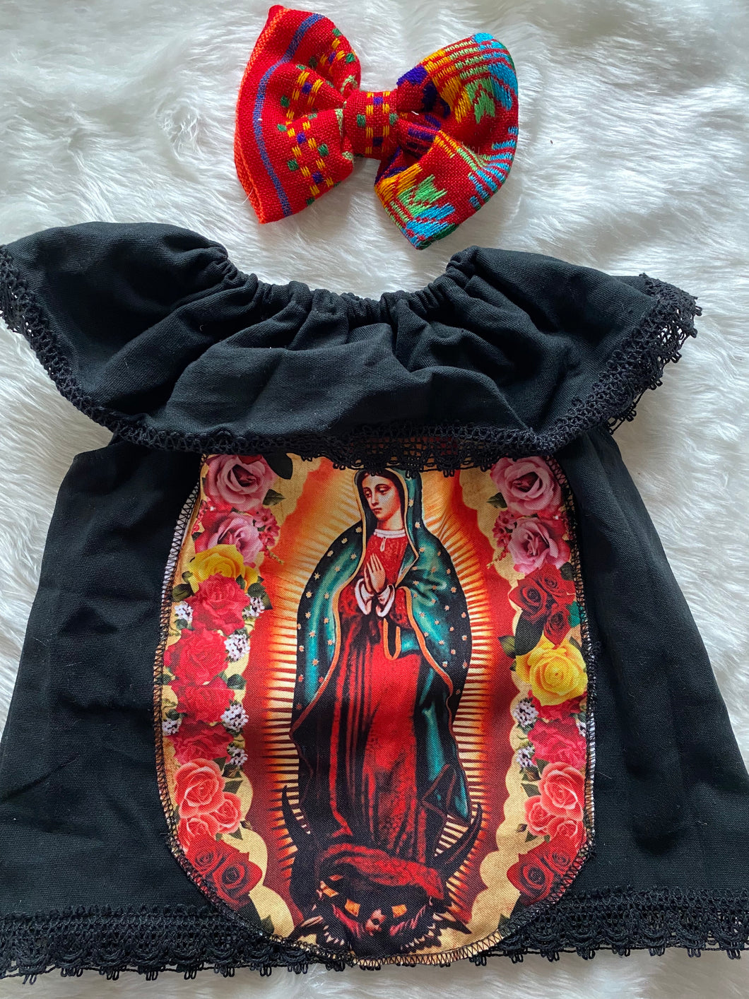 Virgencita dress negro