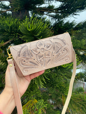 Jackie Crossbody Khaki (flor)