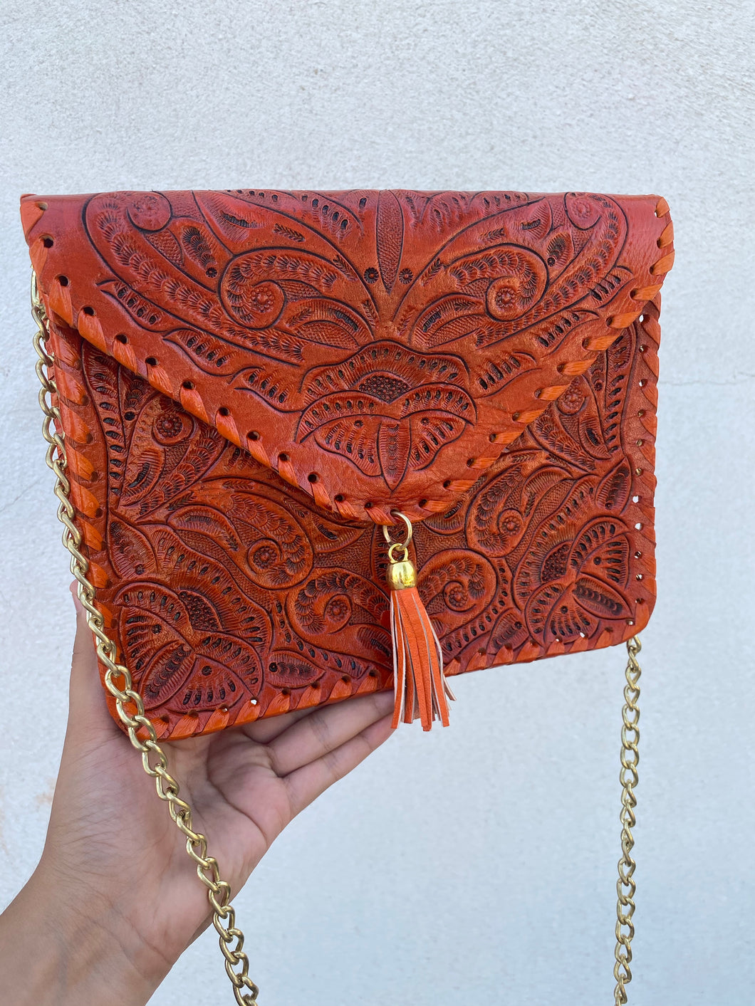 Orange crossbody